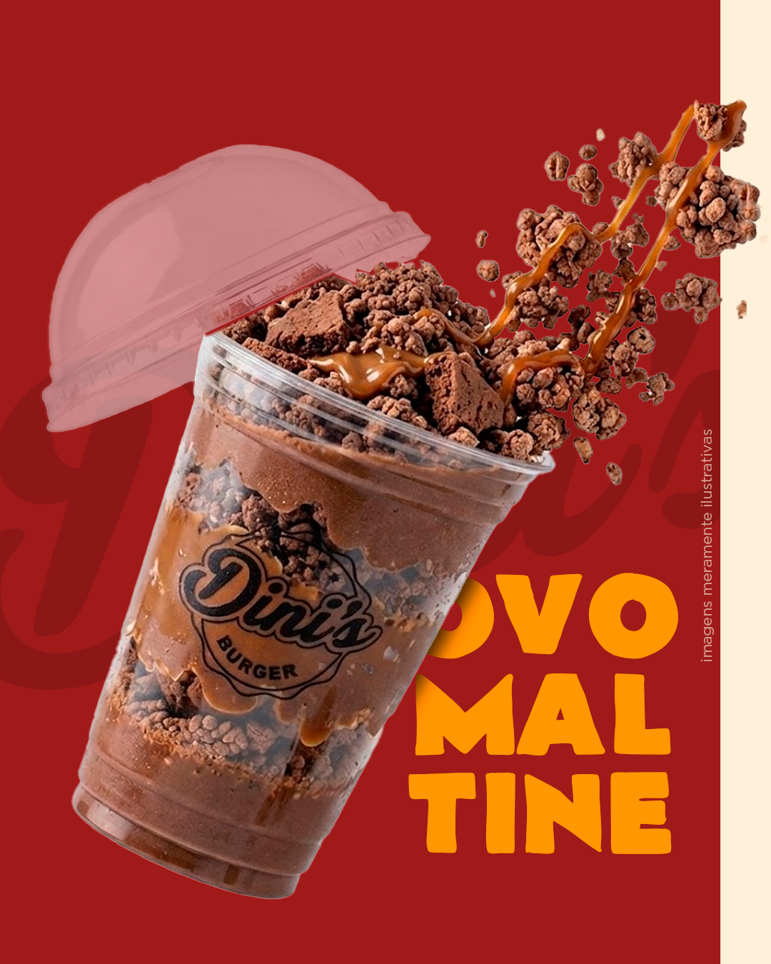 Milkshake de Ovomaltine